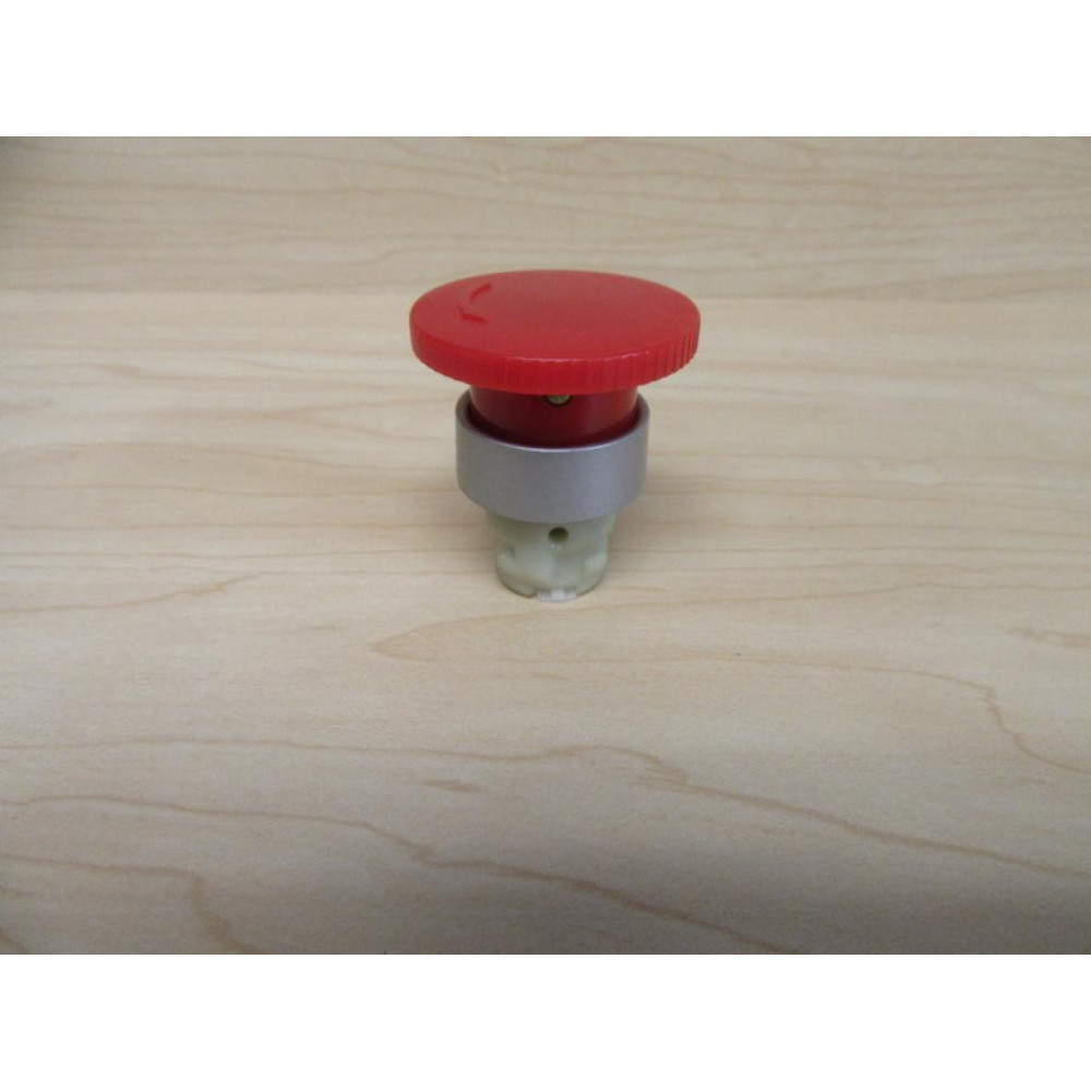 Siemens 3SB1000-1AC01 Push Twist Switch Silver Bezel - New No Box
