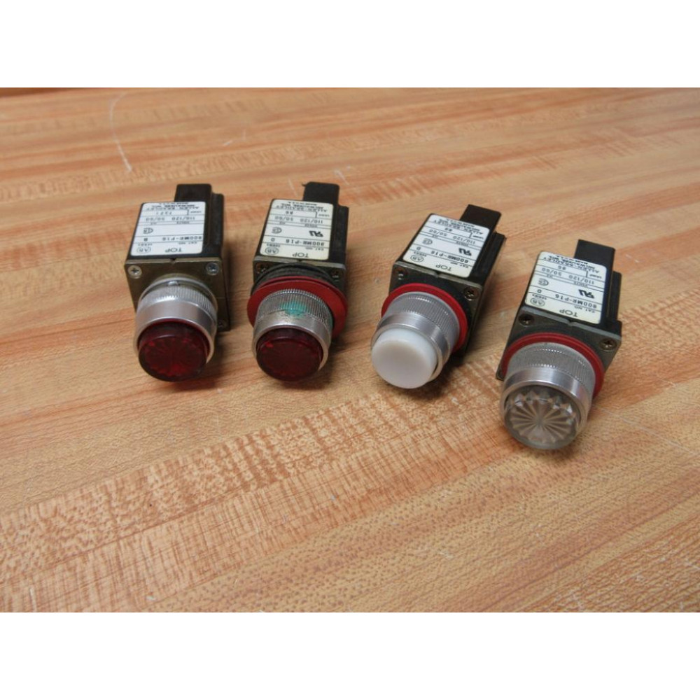 Allen Bradley 800MR-P16 Pilot Light 800MRP16 (Pack of 4) - Used