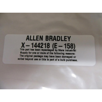 Allen Bradley X-144218 Replacement Key E158