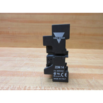 Carlo Gavazzi ZDM-14 Relay Socket ZDM14 (Pack of 2) - Used