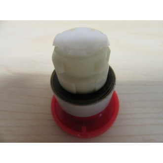 Siemens 3SB1000-1AC01 Push Twist Switch Silver Bezel - New No Box