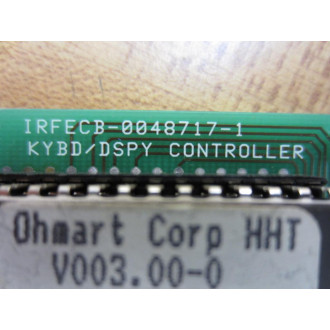 Ohmart IRFECB-0048717-1 KYBDDSPY Controller IRFECB00487171 - Used