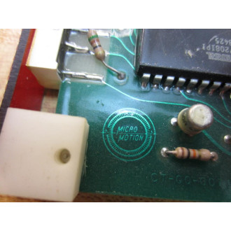 Micro Motion CT-00-0071-B Circuit Board CT000071B - Used