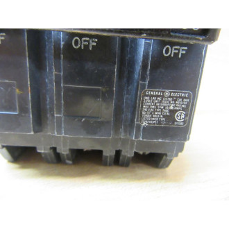 General Electric THQC32060 Circuit Breaker 60A 3P THQC360 - Used