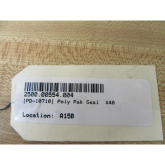 40 Poly Pak Seal 40 - New No Box