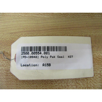 37 Poly Pak Seal 37 - New No Box