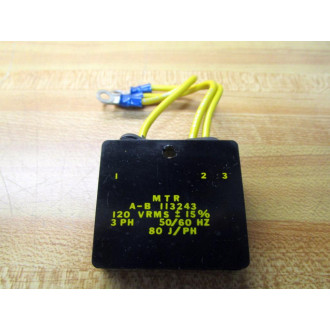 MTR A-B 113243 Resistor AB113243 - Used