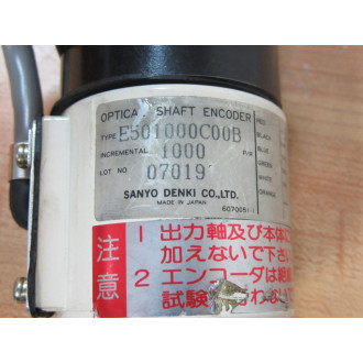Sanyo Denki R511-012W L8 DC Servo Motor R511012WL8 - Used