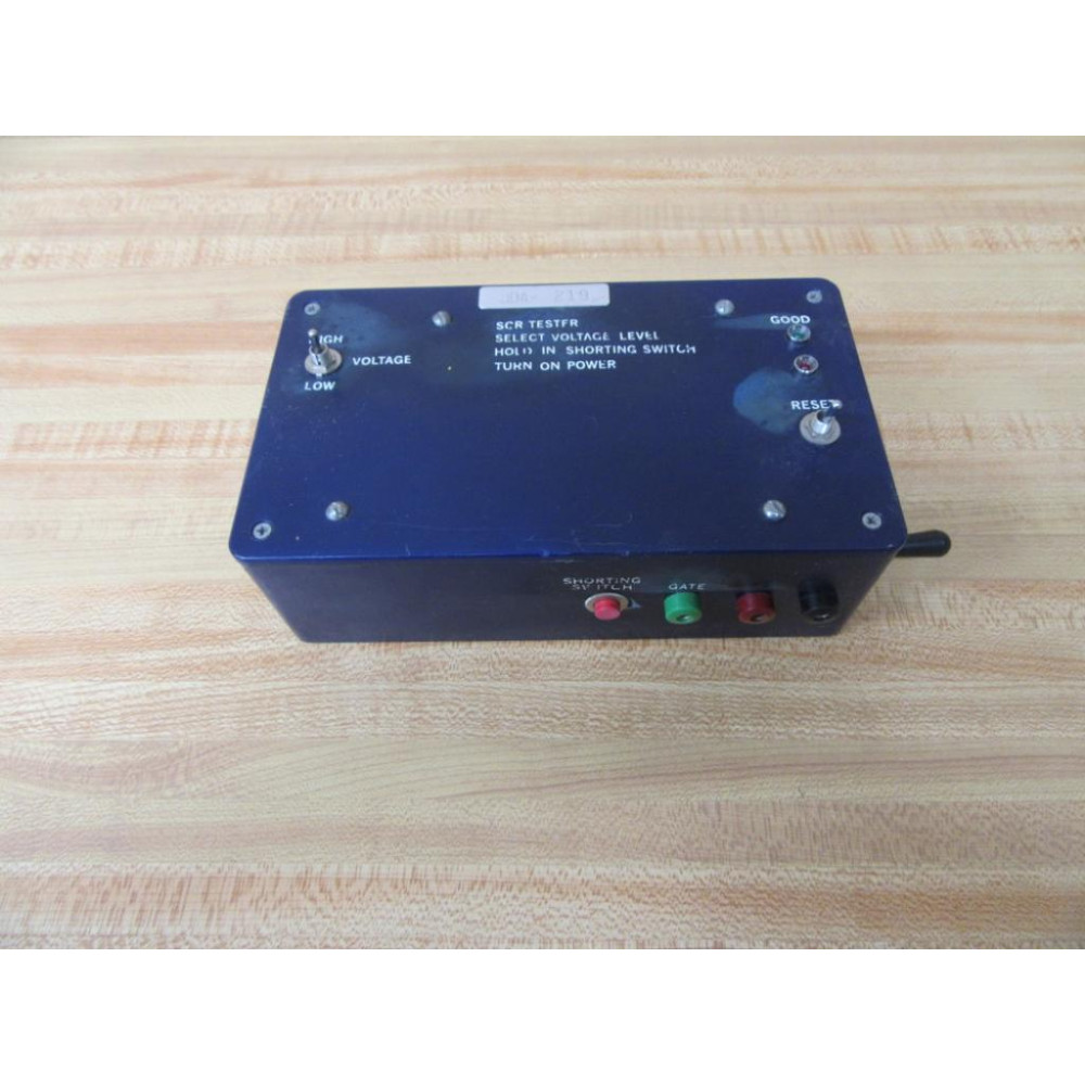 JDA-219 SCR Tester - Used