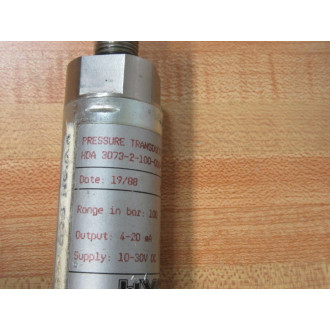 Hycon HDA 3073-2-100-000-US Pressure Transducer HDA30732100000US - Used