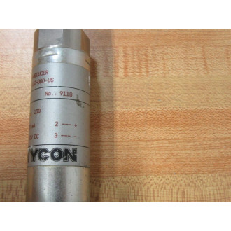 Hycon HDA 3073-2-100-000-US Pressure Transducer HDA30732100000US - Used