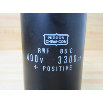 Nippon Chemi-Con RWF Round Capacitor 3300uf - Used