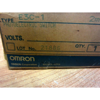 Omron E3C-1 Photoelectric Switch E3C1