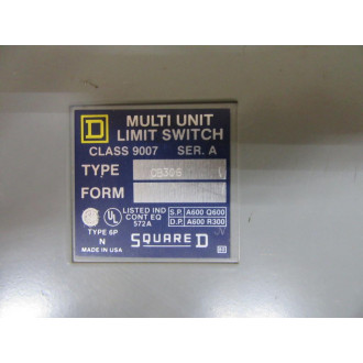 Square D 9007-CB306 Multi Unit Limit Switch 9007CB306 - New No Box
