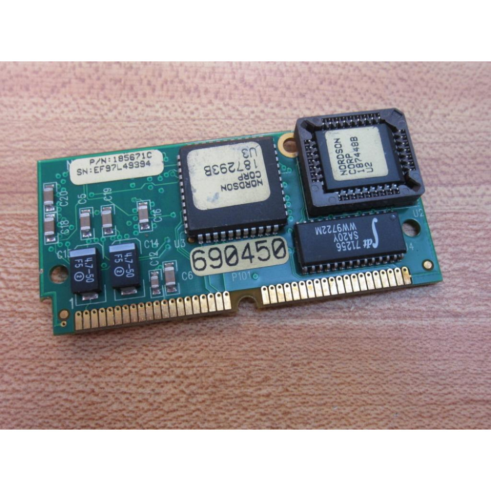Nordson 185671C Memory Board - Used