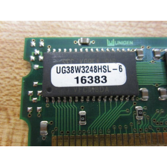 Unigen UG38W3248HSL-6 Memory Board UG38W3248HSL6 - Used