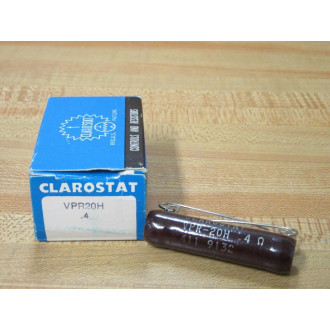 Clarostat VPR20H-.4 Wirewound Resistor VPR20H .4 Ohms (Pack of 6)