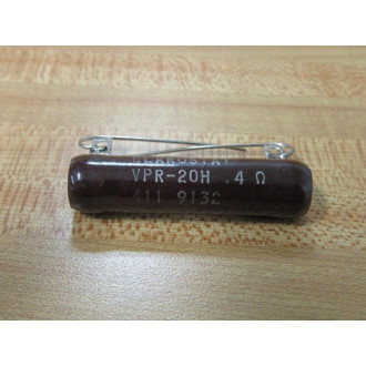 Clarostat VPR20H-.4 Wirewound Resistor VPR20H .4 Ohms (Pack of 6)