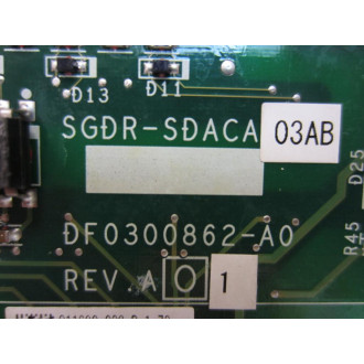 Yaskawa DF0300862-A0 Circuit Board DF0300862A0 Rev.A01 - Used