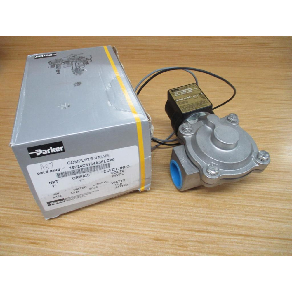 Parker 16F24C6164A3FEC80 Gold Ring Valve Parker 16F24C6164A3FEC80 Gold Ring Valve