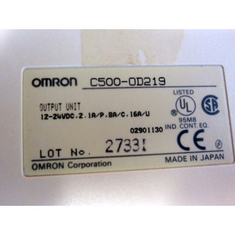 Omron C500-OD219 Output Unit C500-0D219 - Used