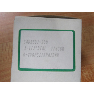 Winco SAD1501-200 Pressure Gauge SAD1501200
