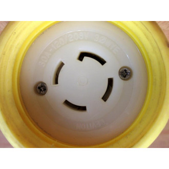 Leviton WYE 4P Female Connector 30A 120208V 3Ø - Used