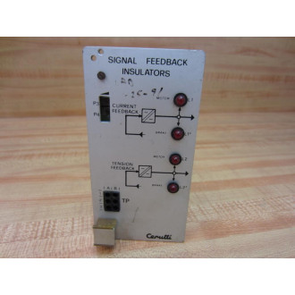 Cerutti RE 51031 Signal Feedback Insulators Board RE51031 - Used