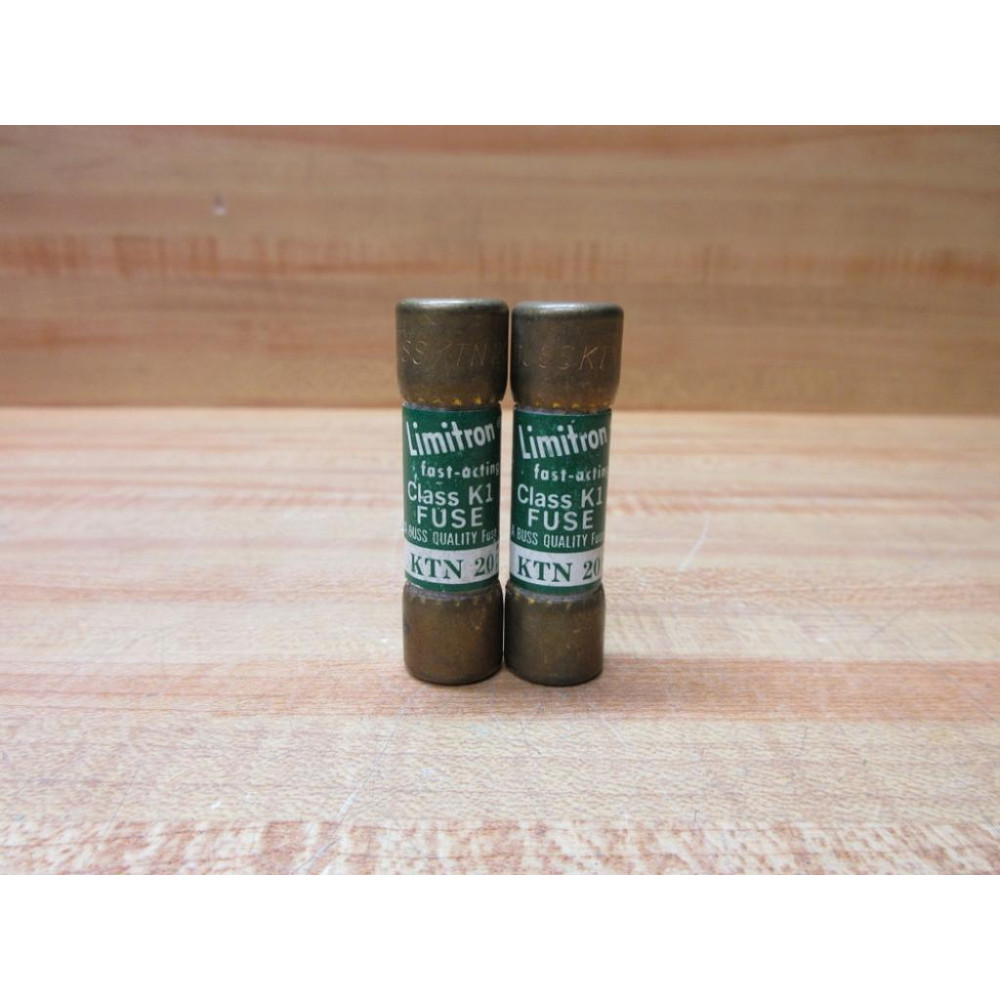 Buss KTN-20 Bussmann Limitron Fuse KTN20 (Pack of 2) - New No Box