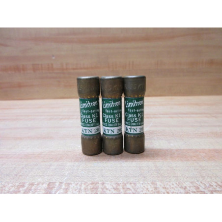 Buss KTN-20 Bussmann Limitron Fuse KTN20 (Pack of 2) - New No Box