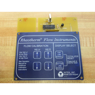 Intek 94058-1 Model 200 Keypad 940581 - New No Box