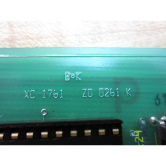 BK XC 1761 Circuit Board XC1761 1 Damaged Connector - Parts Only