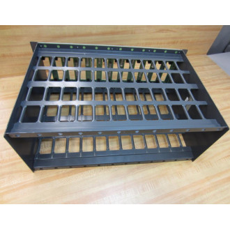 ABB Bailey 6635256A1 12 Slot Chassis w12 Slot Card - Used