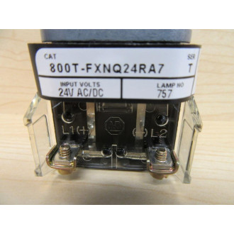 Allen Bradley 800T-FXNQ24RA7 Button - Used