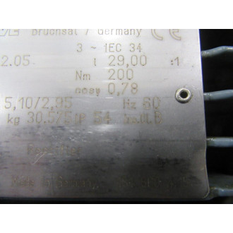 SEW SA57 DT90L4TH Gear Motor SA57 DT9CL4TH - Used