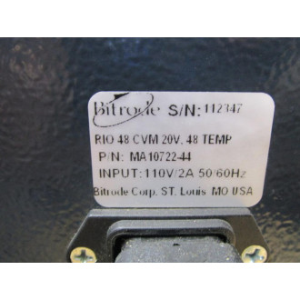 Bitrode MA 10722-44 Battery Data System - Used