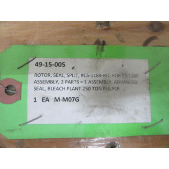 Meco CS-1189-RO Split Rotor Seal CS1189RO