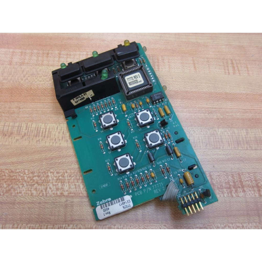 Zebra 77771 Circuit Board - Used
