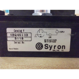 Syron SBQ45103 Mini Connector - New No Box