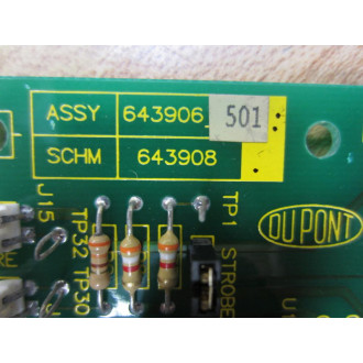 DuPont 643906-501 Circuit Board 643908 - Used