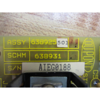 DuPont 638925-501-11 Circuit Board 638931 - Used