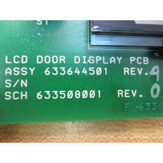 DuPont 633644501 LCD Door Display PCB - Used