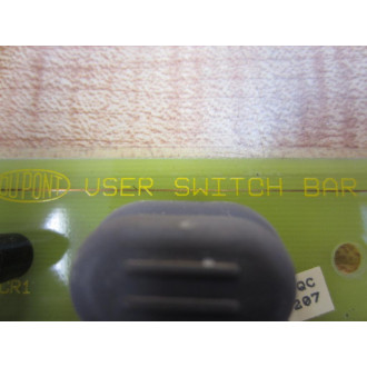 DuPont 638853-501-4 User Switch Bar 638859-3 - Used