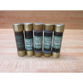 Buss NON-45 Bussmann Fuse (Pack of 5) - Used