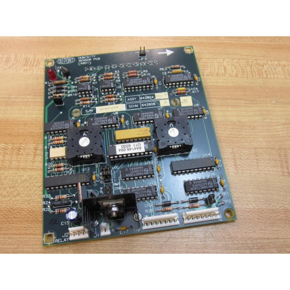 DuPont 642804-501-B Humidity Sensor PCB A801 - Used