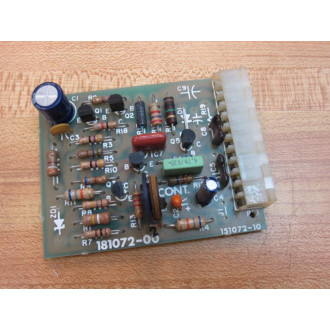 181072-00 Circuit Board 18107200 - Used