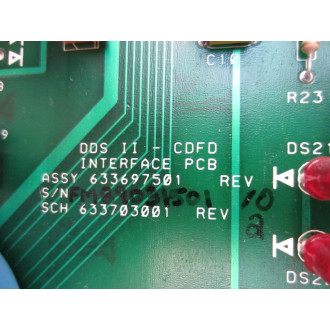 DuPont 633703001 DDS II-CDFD Interface PCB Assy 633697501 - Used