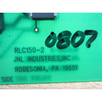 JNL RLC150-2 Circuit Board RLC1502 - Used