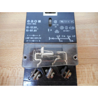EAO 03-122.011 Push Button 03-607.011 - Used