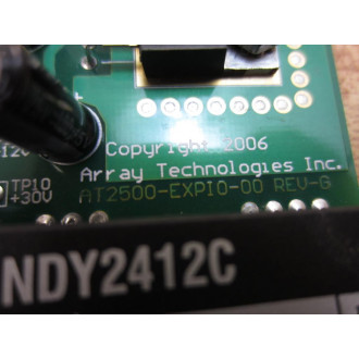 Array Technologies AT2500-EXPIO-03 Circuit Board AT2500-EXPIO-00 - Used